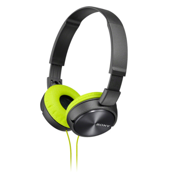 Sony MDR-ZX310AP Green Lightweight Headphones