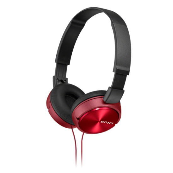 Sony MDR-ZX310AP Red Lightweight Headphones