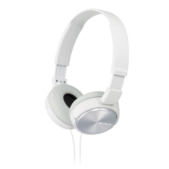 Sony MDR-ZX310AP White Lightweight Headphones