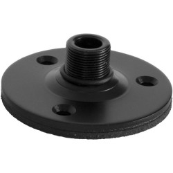 On-Stage Microphone Flange, Black On-Stage Microphone Flange, Black