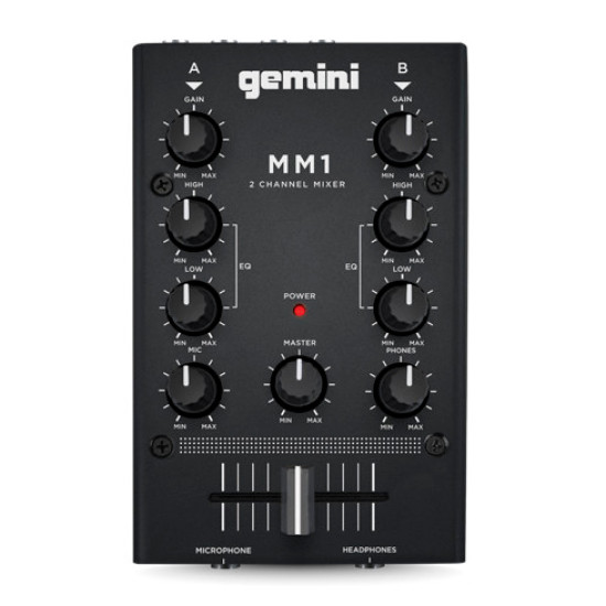Gemini MM1 2 Ch. Analog Mixer