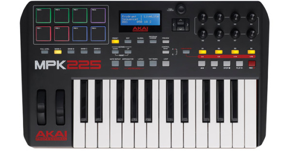 Akai MPK-225 Performance Keyboard Controller
