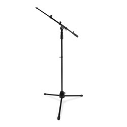 Hosa Microphone Stand, Tripod base, Black Hosa Microphone Stand, Tripod base, Black