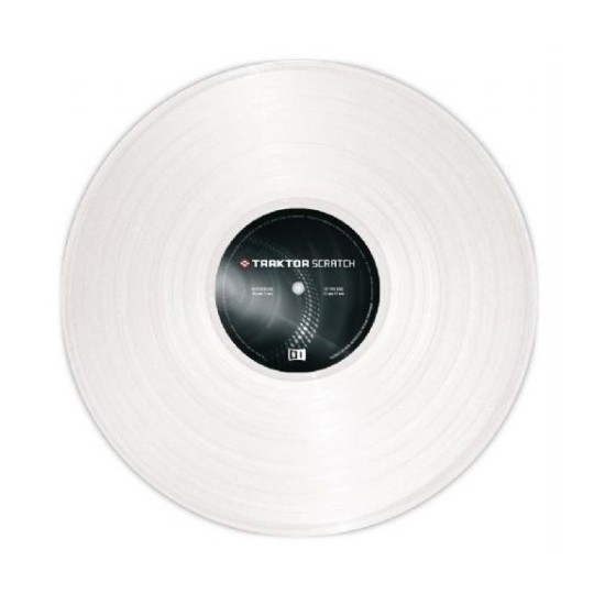 Native Instruments TRAKTOR Scratch Control Vinyl Mark 2 (White)