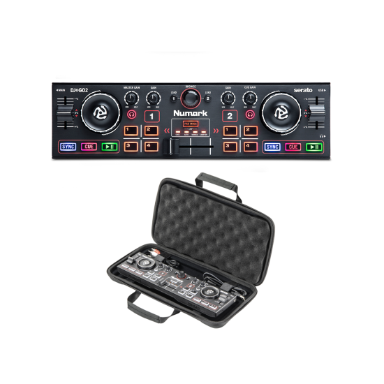 Odyssey BMSNUDJ2GO2 - Numark Dj2go2 DJ Controller Carrying Bag Odyssey BMSNUDJ2GO2 - Numark Dj2go2 DJ Controller Carrying Bag