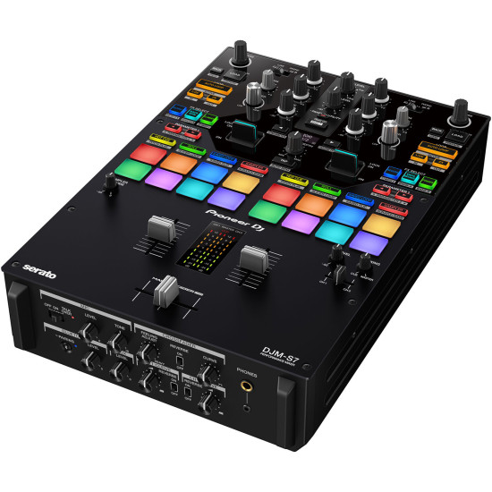 Pioneer DJM-S7 Scratch-Style 2-Channel Performance DJ Mixer