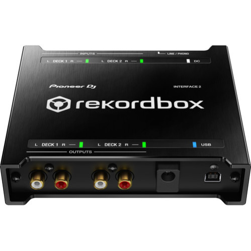 Pioneer INTERFACE 2 Audio Interface with rekordbox dj and dvs