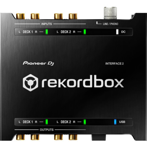 Pioneer INTERFACE 2 Audio Interface with rekordbox dj and dvs