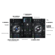 Denon PRIME 2 – Standalone DJ Console with 2 Decks, WIFI Streaming, and 7-Inch HD Touchscreen