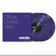Serato Control Vinyl Pair, Purple Serato Control Vinyl Pair, Purple