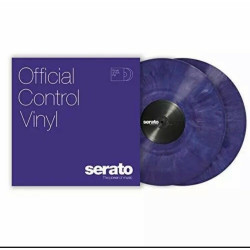 Serato Control Vinyl Pair, Purple Serato Control Vinyl Pair, Purple