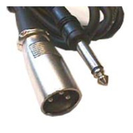 Hosa Unbalanced Interconnect, 1/4 in TS to XLR3M, 5 ft