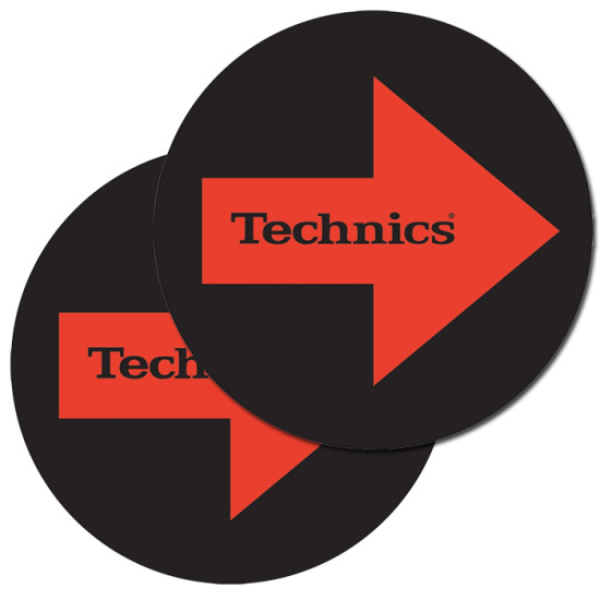 DMC Technics Red Arrow Slipmat (pair)