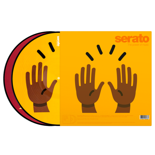 SERATO CONTROL VINYL EMOJI SERIES 'PRAY/RAISED HANDS' 2 x 12"