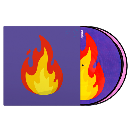 SERATO EMOJI SERIES CONTROL VINYL 'FLAME/RECORD' 2 x 12"