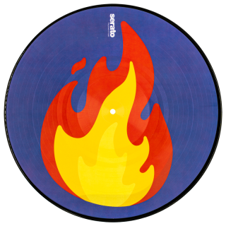 Serato Scratch Live Control Vinyl - 2x 12" Transparent - Deuxième Édition - Compatible Serato DJ Pro
