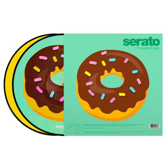 Serato Control Vinyl Emoji Series #3: Heart/Donut 2 x 12"