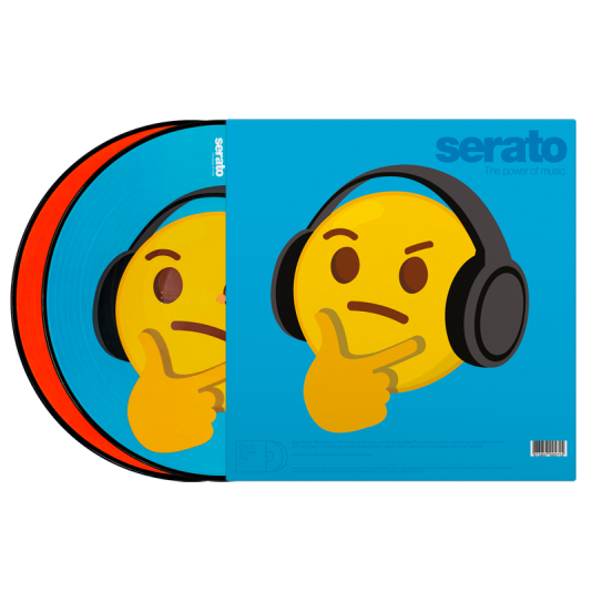 SERATO EMOJI SERIES CONTROL VINYL 'CRYING/THINKING' 2 x 12"