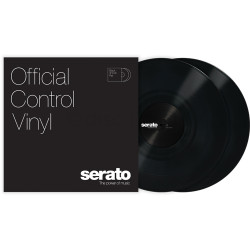 Serato Control Vinyl Pair, Black Serato Control Vinyl Pair, Black