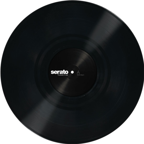 Serato Control Vinyl Pair, Black Serato Control Vinyl Pair, Black