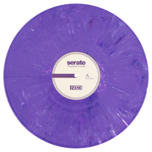 Serato Purple Rane X Serato Pressing pair Control Vinyl 