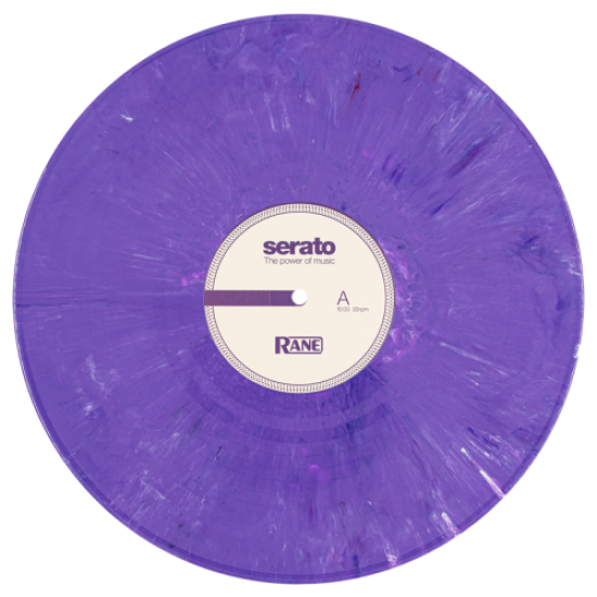Serato Purple Rane X Serato Pressing pair Control Vinyl 