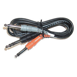 Hosa Insert Cable, 1/4 in TRS to Dual 1/4 in TS, 1 m
