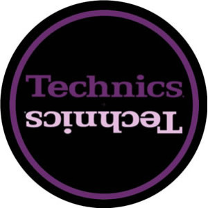 DMC Technics Purple Shadow DJ Slipmat (pair)