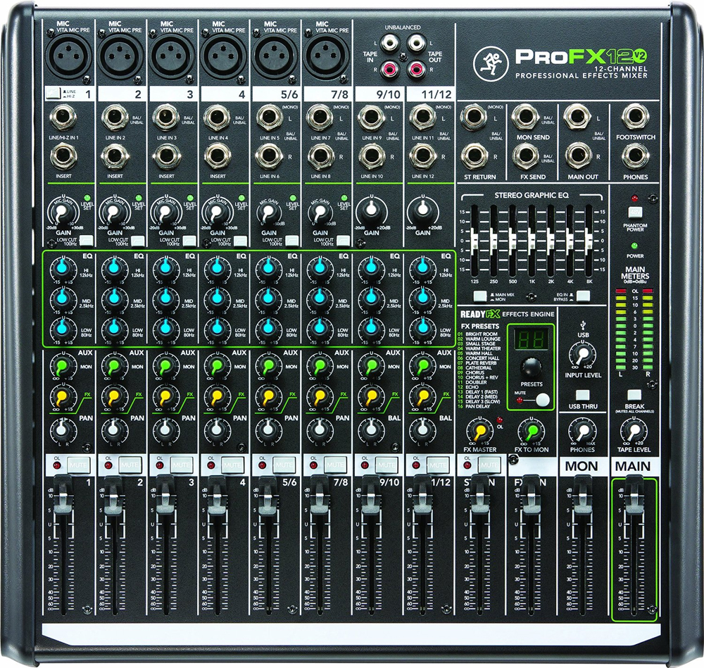 Mackie ProFX12V2 12 channel Compact Effects Mixer