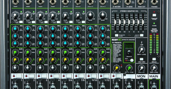 Mackie ProFX12v2 アナログミキサー MACKIE マッキー アナログミキサー ProFX12