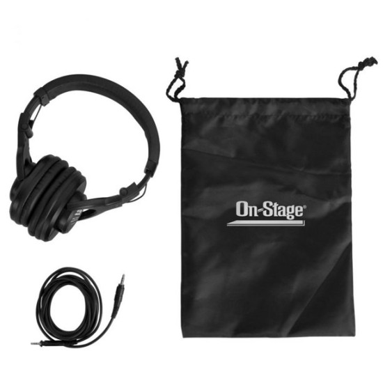 On-Stage WH4500 Over Ear Studio Headphones On-Stage WH4500 Over Ear Studio Headphones