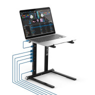 Reloop Stand Hub DJ Laptop Stand with Built In 4 Port Powered USB 3.0 Hub Reloop Stand Hub DJ Laptop Stand with Built In 4 Port Powered USB 3.0 Hub