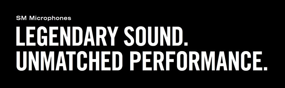 shure sm7b sm microphones legendary sound unmatched performance