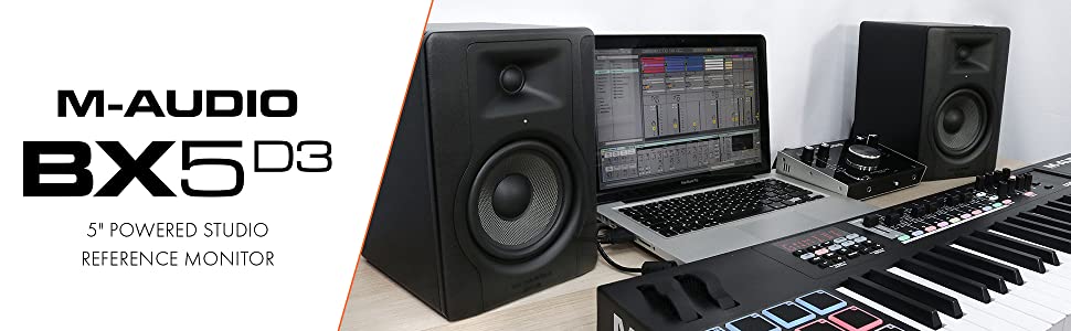 5 Inch Active Studio Monitor Speaker for Music Studio Production, Mixing and Mastering